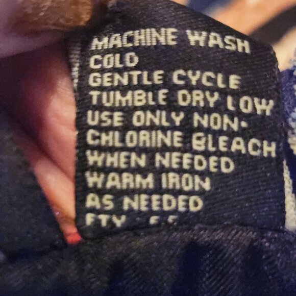 Medium American Flag Striped Jacket Ragged Stars Button-Up Patriotic NDS New Dir - Picture 12 of 12